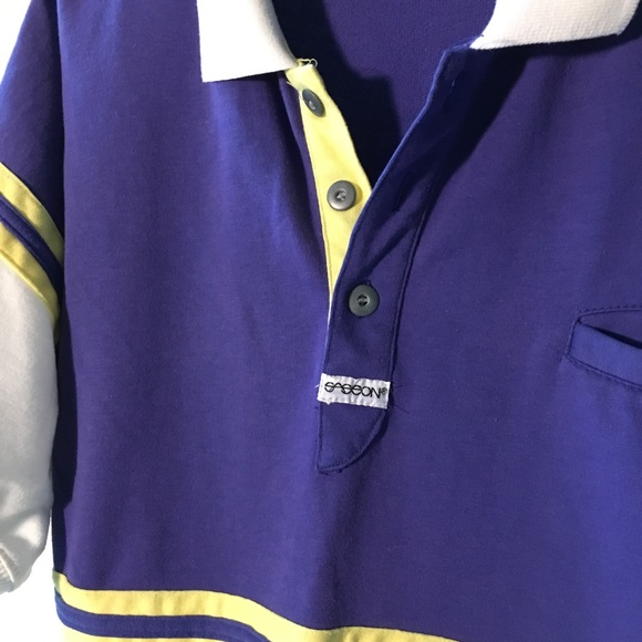 Vintage 80s Sasson Polo Style Shirt - Picture 2 of 4